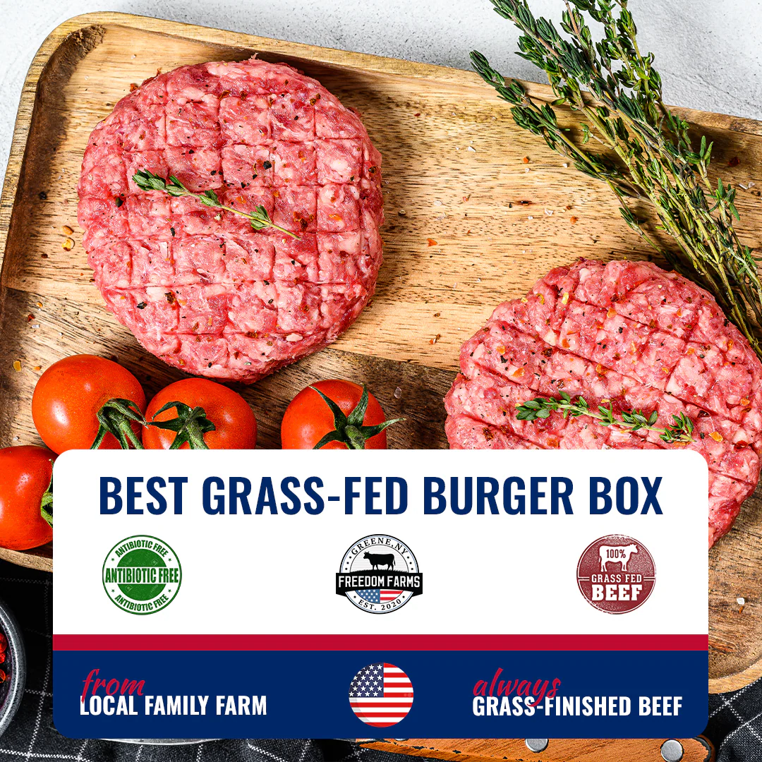 10 Half Pound Grass-Fed Burger Box (5-PACKS) - Image 4