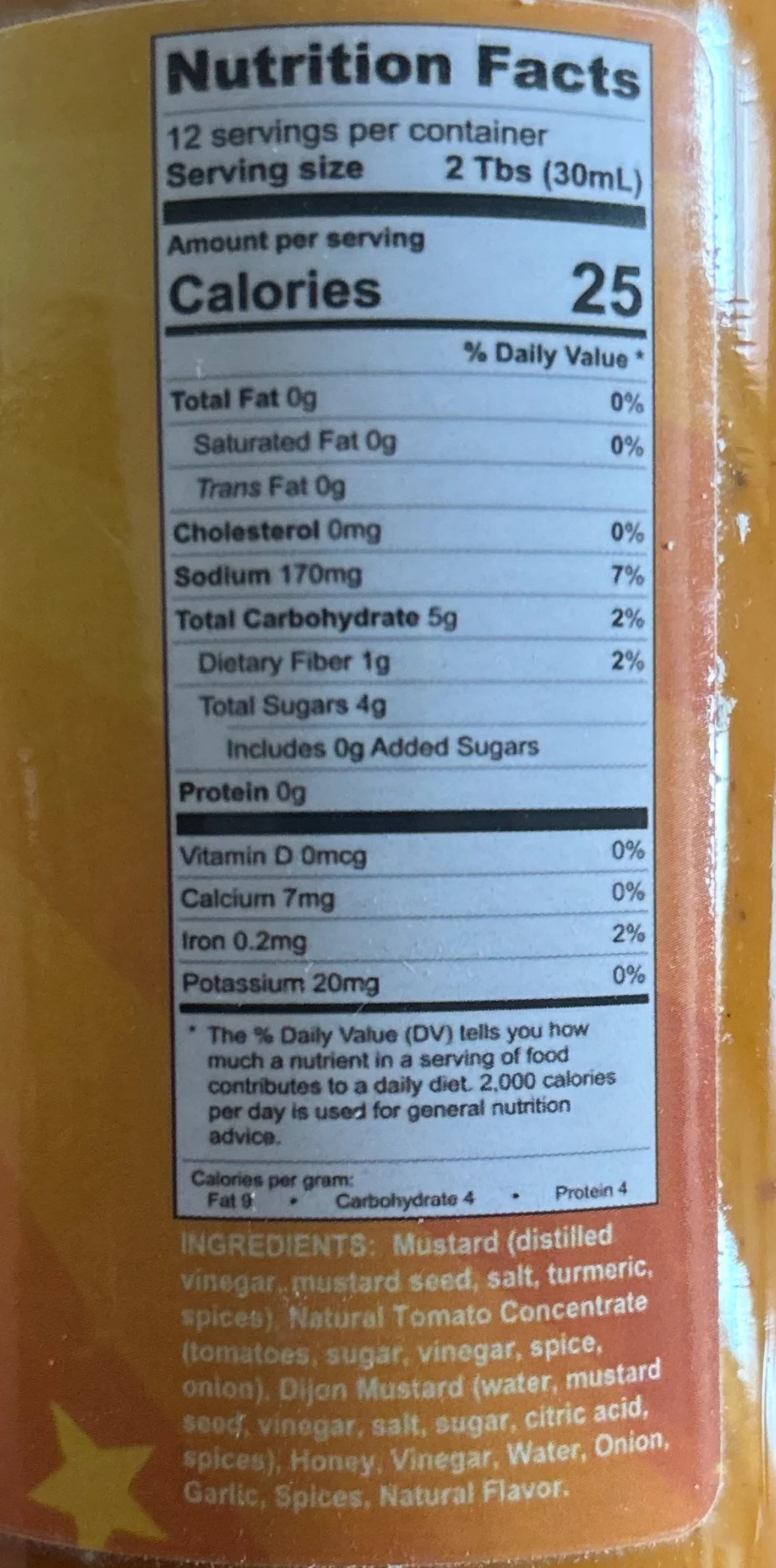The Turning Point Honey Mustard BBQ Sauce by FREEDOM FARMS - Image 3