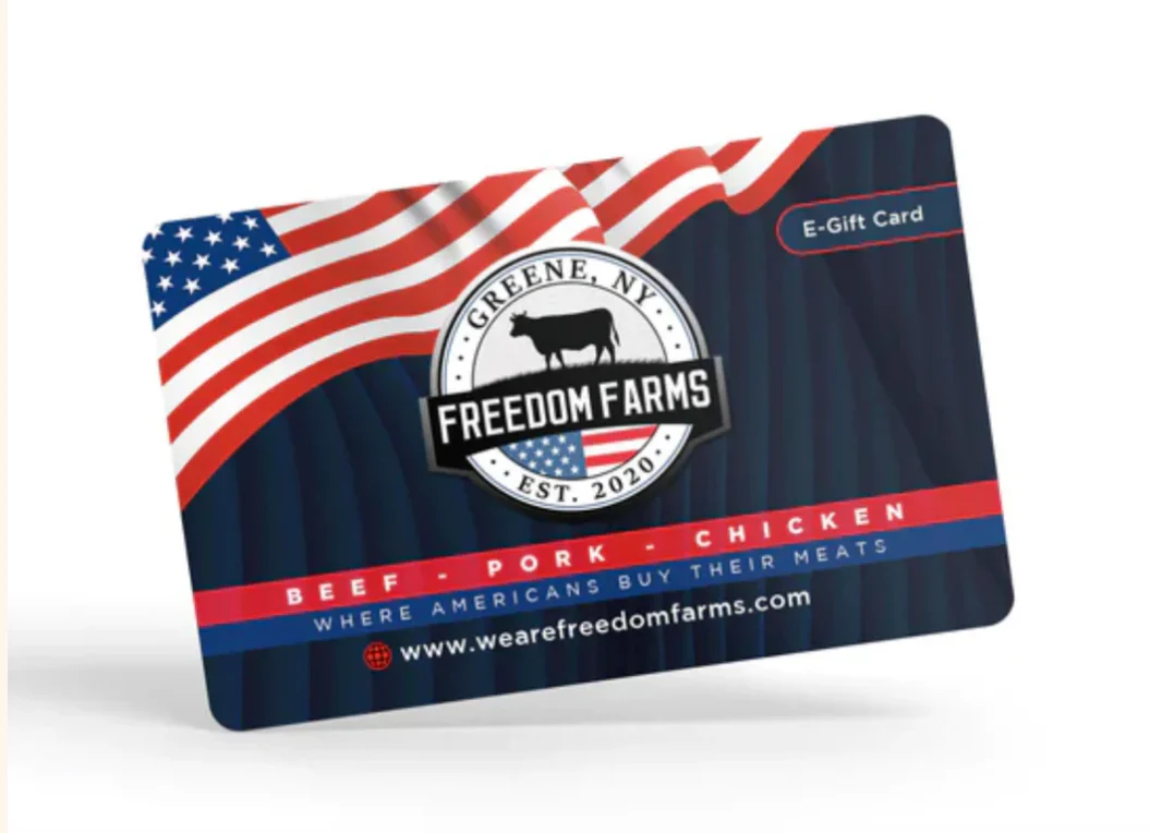 Freedom Farms $250 E-Gift Card