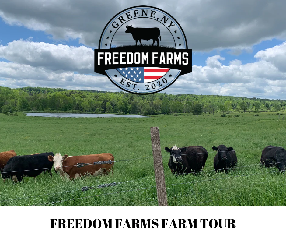 FREEDOM FARMS FARM TOUR (GREENE, NY, UPSTATE NY)