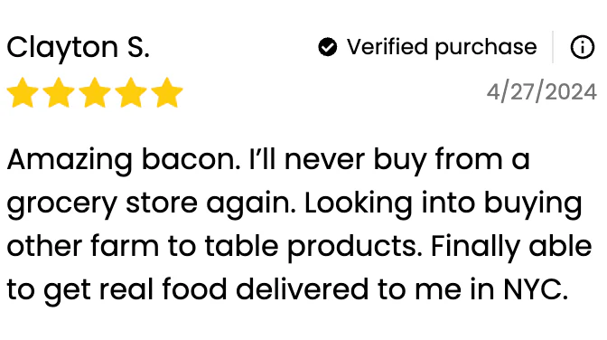 FRESH BACON/ SLICED PORK BELLY (NON-SMOKED) - Image 3